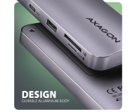 Axagon HUB HMC-6GM2 USB 6 in1 10Gbps hub - 1185574 - zdjęcie 9